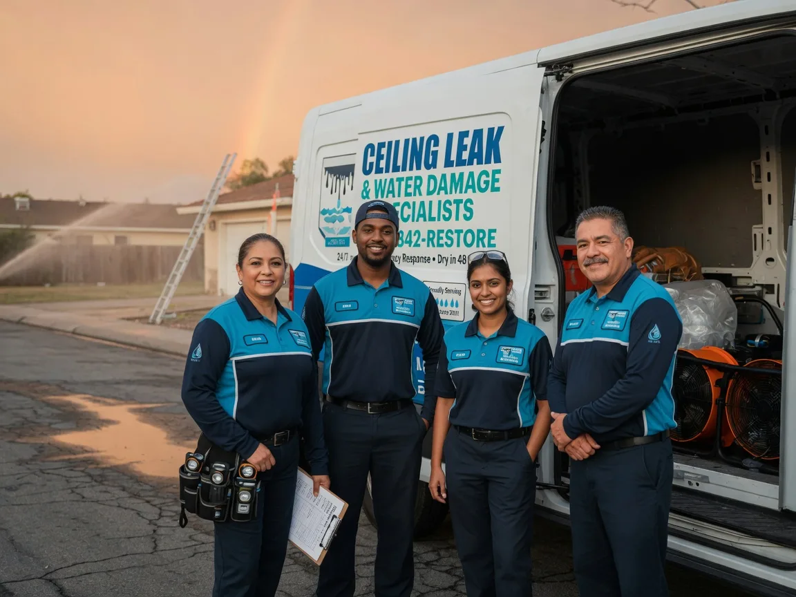Ceiling Leak Cleanup company in Adamsville, PA
